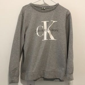 Calvin Klein X UO Gray Sweatshirt